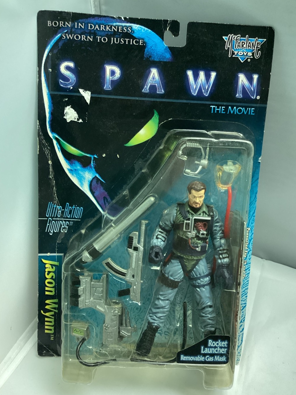 McFarlane Toys Spawn Promo 3 Pack Burnt Spawn Rocket Launcher New